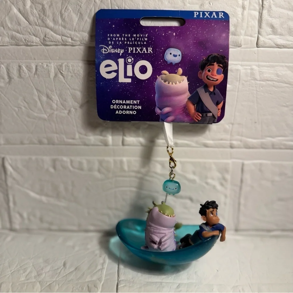 New Disney Pixar Elio Ornament - Blue and Purple